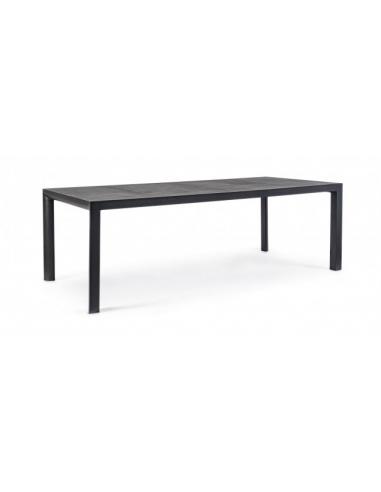 Mesa 220x100 antracita jx55 - Bizzotto mason