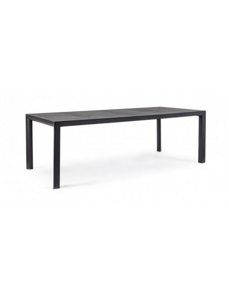 220x100 anthracite table jx55 - BIZZOTTO mason