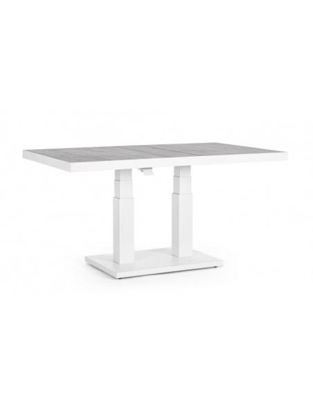 Mesa 140x85x49/72 blanco jx11 - Bizzotto truman