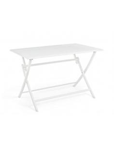 Folding table 110x70 white lh30 - BIZZOTTO elin