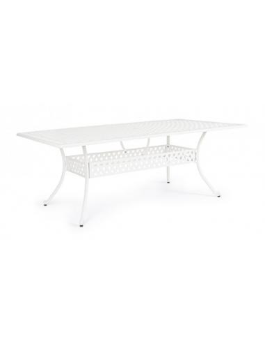Mesa rect 213x107 blanco - Bizzotto ivrea