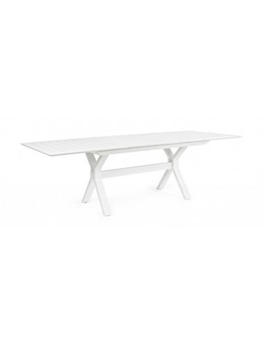 Mesa extensible 180-240x100 blanco cx21 - Bizzotto kenyon