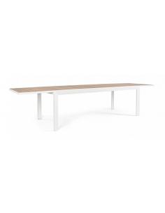 Mesa extensible 220-340x100 blanco yk11 - Bizzotto belmar