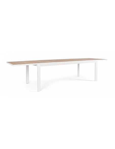 Mesa extensible 220-340x100 blanco yk11 - Bizzotto belmar