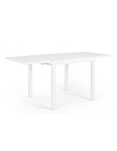 Extendable table 83-166x80 white yk11 - BIZZOTTO pelagius