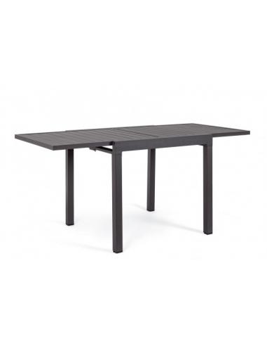 Mesa extensible 83-166x80 antracita yk13 - Bizzotto pelagius