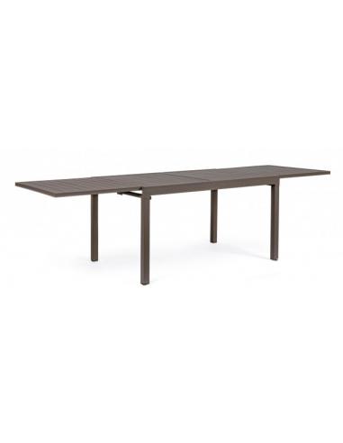 Mesa extensible 135-270x90 marrón yk14 - Bizzotto pelagius