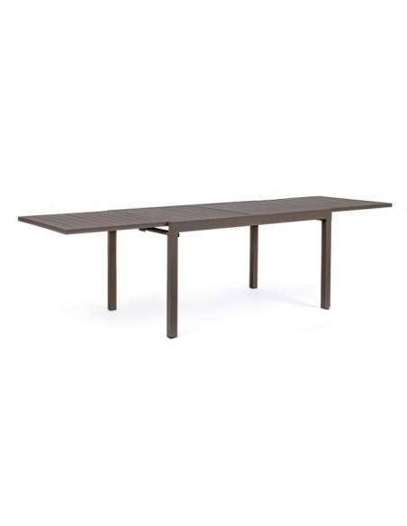 Mesa extensible 135-270x90 marrón yk14 - Bizzotto pelagius