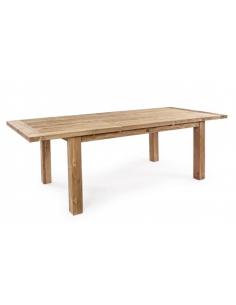 Mesa extensible 180-250 marron recic. - Bizzotto bounty