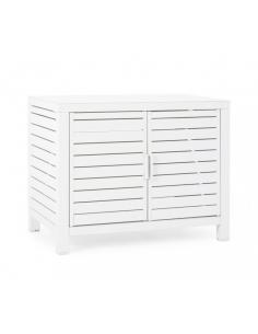 Mueble exterior 2 plazas blanco yk11 - Bizzotto atlantic