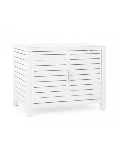 2-seater outdoor furniture white yk11 - BIZZOTTO atlantic