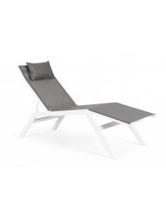 Chaise longue c-p white jx11 - BIZZOTTO krion