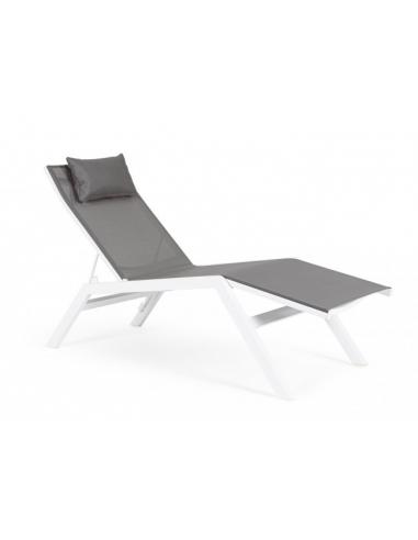 Chaise longue c-p white jx11 - BIZZOTTO krion