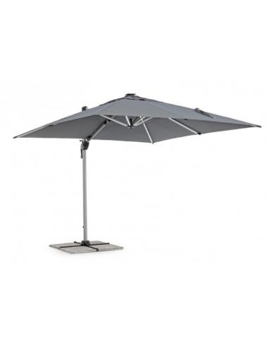 Excent umbrella 3x3 ano-gray led - BIZZOTTO ines