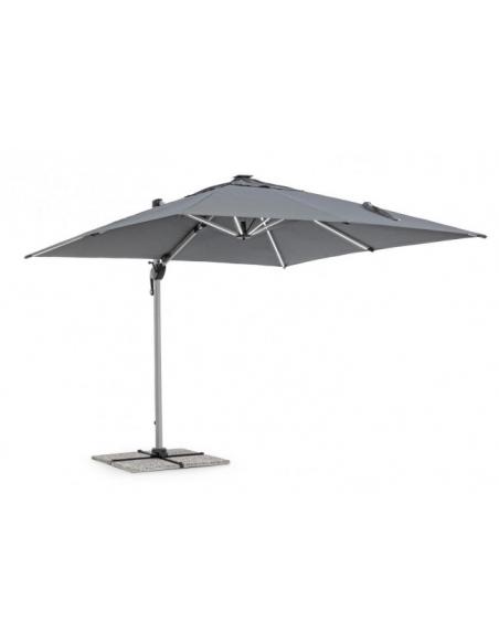Excent umbrella 3x3 ano-gray led - BIZZOTTO ines