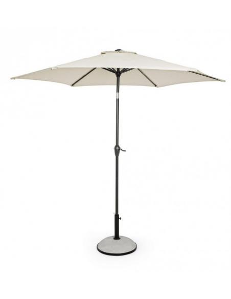 Sombrilla c-artic. 2.7m ecru - Bizzotto kalife