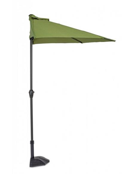 Half moon umbrella 2.7 green - BIZZOTTO kalife
