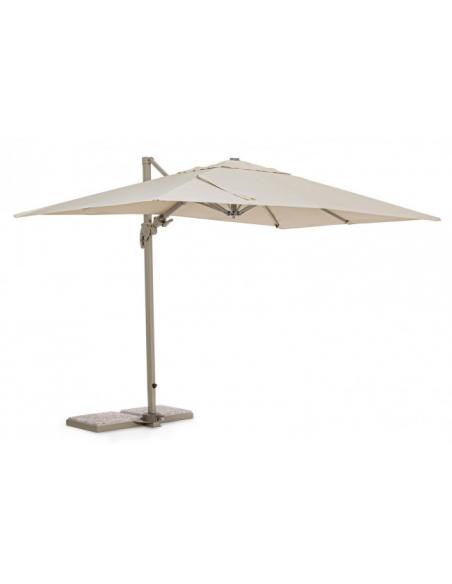 2x3 beige arm umbrella size - BIZZOTTO saragozza