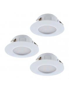 EGLO 95821 - PINEDA Recessed LED Lamp in White Acrylic