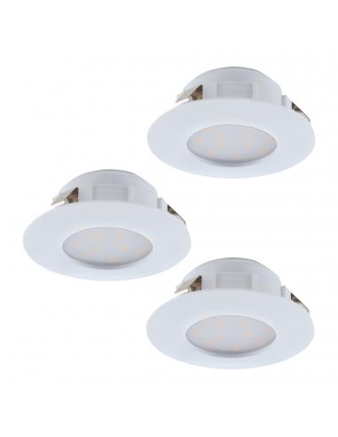EGLO 95821 - PINEDA Recessed LED Lamp in White Acrylic