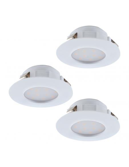 EGLO 95821 - PINEDA Recessed LED Lamp in White Acrylic