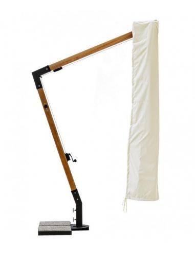 Funda sombrilla excéntrica crudo 3x4 - Bizzotto capua