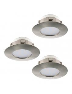 EGLO 95823 - PINEDA LED Recessed Lamp in Nickel-matte Acrylic