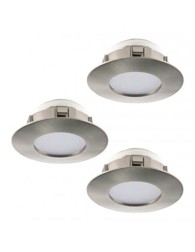 EGLO 95823 - PINEDA LED Recessed Lamp in Nickel-matte Acrylic