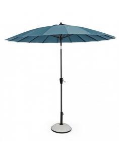 Sombrilla 2.7m antracita pavo real - Bizzotto atlanta