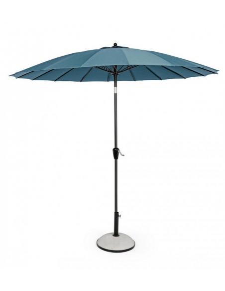 Sombrilla 2.7m antracita pavo real - Bizzotto atlanta