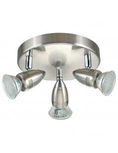 EGLO 95824 - MAGNUM LED Living Room Lamp in Matte Nickel-Steel, Chrome