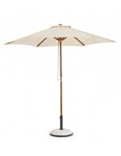 Sombrilla 2.5m marron - Bizzotto syros