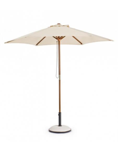 Sombrilla 2.5m marron - Bizzotto syros