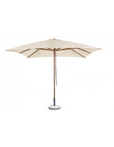 2.5m brown umbrella - BIZZOTTO Syros