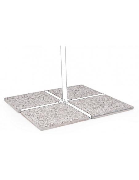 Conjunto baldosas 50x50 20kg gravilla - Bizzotto accesorios