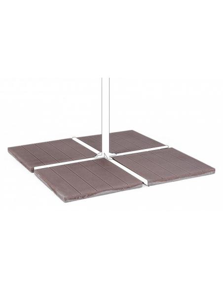 Tile set 50x50 20kg iroko - BIZZOTTO accessories