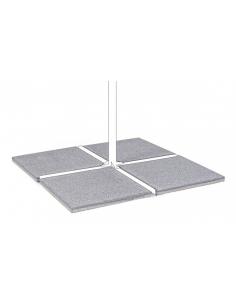 Tile set 50x50 20kg mix gri - BIZZOTTO accessories