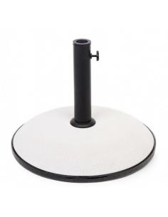 Base sombrilla red 25kg blanco - Bizzotto barry