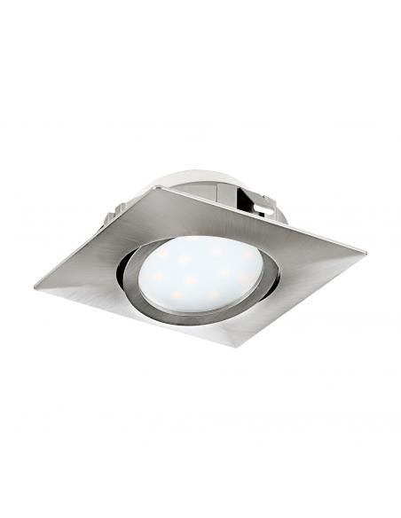 EGLO 95843 - PINEDA LED Recessed Lamp in Nickel-matte Acrylic