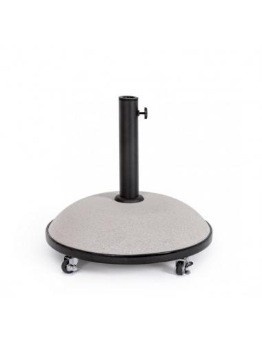 Base sombrilla con ruedas 35kg visón - Bizzotto berry