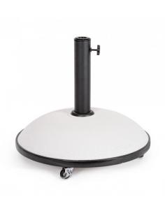 Base sombrilla con ruedas 50kg blanc - Bizzotto berry