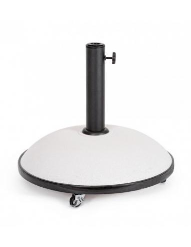 Base sombrilla con ruedas 50kg blanc - Bizzotto berry