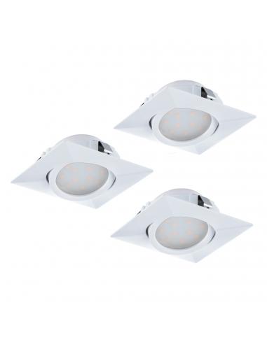 EGLO 95844 - PINEDA Lámpara Empotrable LED en Acrílico blanco