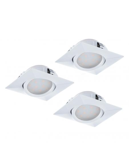 EGLO 95844 - PINEDA Lámpara Empotrable LED en Acrílico blanco