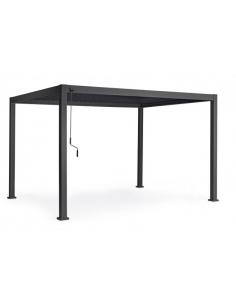 3x4 anthracite pergola - BIZZOTTO ocean
