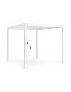 3x3 white pergola - BIZZOTTO ocean