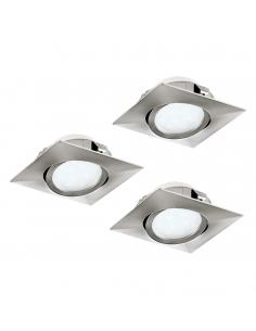 EGLO 95846 - PINEDA LED Recessed Lamp in Nickel-matte Acrylic