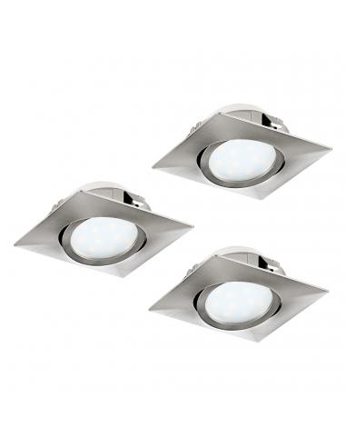 EGLO 95846 - PINEDA LED Recessed Lamp in Nickel-matte Acrylic
