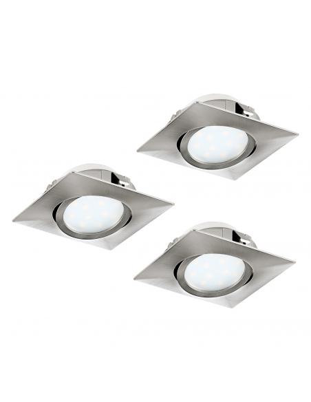 EGLO 95846 - PINEDA LED Recessed Lamp in Nickel-matte Acrylic