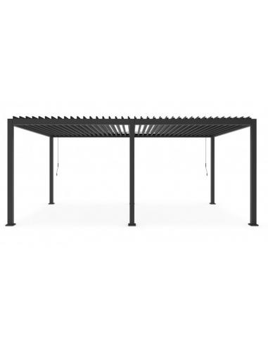 Pergola 3.6x6 anthracite - BIZZOTTO ocean